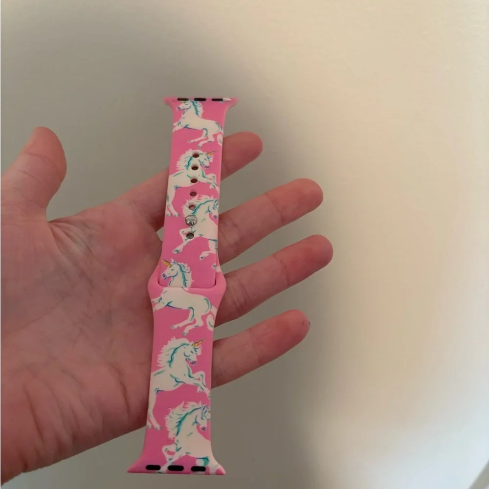 Pink Unicorn Watch Band